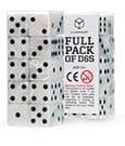 Q Workshop Würfel Set Full Pack D6 Pearl (20)