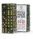 Q Workshop Würfel Set Full Pack D6 Grün (20)