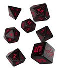 Cyberpunk Würfel Set Blood over Chrome (7)