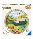 Pokémon Rund-Puzzle Blumige Pokémon (500 Teile)