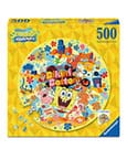 SpongeBob Schwammkopf Rund-Puzzle Welcome to Bikini Bottom (500 Teile)