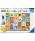 Pokémon Kinderpuzzle Pokémon Gesichter (100 Teile XXL)