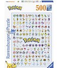 Pokémon Puzzle Pokémon Pokédex (500 Teile)