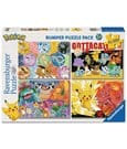 Pokémon Puzzles 4er-Pack Pokémon-Kumpels (4x100 Teile)