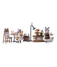 Decorated Life Collection PVC Statue Tea Time Cats - Cat Town Bakery Staff & Customer Set 12 cm