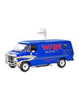 Stranger Things Modellbausatz 1/25 Squawk Van (Aqua Color) 21 cm