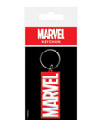 Marvel Comics Gummi-Schlüsselanhänger Logo 6 cm