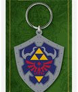 Legend of Zelda Gummi-Schlüsselanhänger Hylia-Schild 6 cm