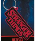 Stranger Things Gummi-Schlüsselanhänger Logo 6 cm