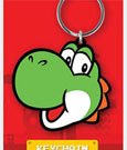 Super Mario Gummi-Schlüsselanhänger Yoshi 6 cm