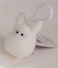Mein Nachbar Totoro Plüsch-Anhänger Totoro weiß 6 cm