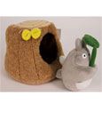 Mein Nachbar Totoro Plüschfigur Totoro Baumstamm 10 cm