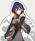 Zenless Zone Zero Character Illustration Series Acryl Stand Belle 17 cm