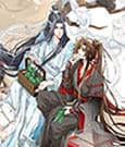 Grandmaster of Demonic Cultivation Acryl Stand Wei Wuxian & Lan Wangji Sweet Flags Waving in Wind Ver. 19 cm