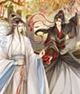 Grandmaster of Demonic Cultivation Autumn Season Series Acryl Stand Wei Wuxian & Lan Wangji 21 cm