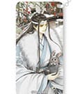 Grandmaster of Demonic Cultivation Winter Season Series Acryl Domino Schlüsselanhänger Lan Wangji 6 cm