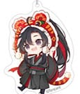 Grandmaster of Demonic Cultivation Acryl Schlüsselanhänger Wei Wuxian Chibi Style 7 cm