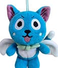 Fairy Tail Plüschfigur mit Schlüsselanhänger Happy 10 cm