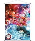 Demon Slayer Wandrolle Swordsmith Village Arc Ver. B 60 x 90 cm