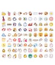 Molang Sticker Pack Sweet Moments