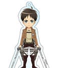 Attack on Titan Acryl Schlüsselanhänger Eren Holographic 8 cm