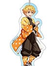 Demon Slayer: Kimetsu no Yaiba Acryl Schlüsselanhänger Zenitsu Holographic 7 cm
