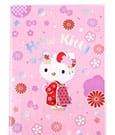 Sanrio Notizbuch Hello Kitty Kimono Holographic Checkered