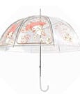 Sanrio Regenschirm My Melody Floral Garden Transparent