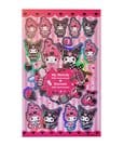 Sanrio Pink Black Party Series Sticker Pack Kuromi & My Melody