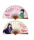 Die Tagebücher der Apothekerin Japanese Bamboo Fächer Maomao & Jinshi