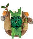 The Legend of Zelda: Tears of the Kingdom Plüschfigur ZP04 Korok with Backpack Brown 17 cm