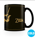 Legend of Zelda Tasse mit Thermoeffekt Map