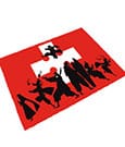 Fire Force Fußmatte Logo Red 40 x 60 cm