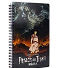 Attack on Titan Notizbuch mit 3D-Effekt Titan