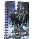 Attack on Titan Notizbuch mit 3D-Effekt Group