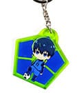 Blue Lock Acryl Schlüsselanhänger Yoichi Isagi Chibi Style 5 cm