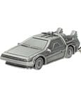 Zurück in die Zukunft Metall-Schlüsselanhänger DeLorean 7 cm