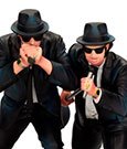 Blues Brothers Statue Jake & Elwood On Stage 17 cm