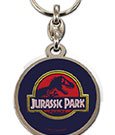 Jurassic Park Metall-Schlüsselanhänger Movie Logo 7 cm