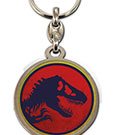 Jurassic Park Metall-Schlüsselanhänger Logo 7 cm