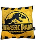 Jurassic Park Kissen Caution Logo 45 cm