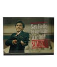 Scarface Glasposter Say Hello 40 x 30 cm