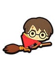 Harry Potter Gummimagnet Harry Potter Red Cape