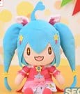 Hatsune Miku: Colorful Stage! Fuwa Petit Plüschfigur Wonderland SEKAI Hatsune Miku Brand New World 22 cm