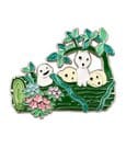 Prinzessin Mononoke Metall-Brosche Kodama