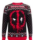Deadpool Sweatshirt Christmas Jumper Deadpool Größe XL