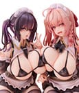 Original Character PVC Statuen 1/5 2er-Set Koho Miya & Otsuhane Fuwari illustration by Ninoude 18 cm