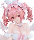 Original Character PVC Figur 1/4 White Rabbit Rosu Angel Ver. Illustrated by Rosuuri Bonus Edition 23 cm