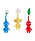 Nintendo Pikmin Plüschfiguren Sortiment (3) 20 cm