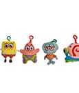 SpongeBob Schwammkopf Plüsch-Schlüsselanhänger 10 cm Sortiment (12)